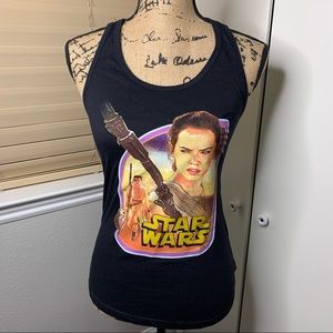Star Wars Rey Graphic Tank Top